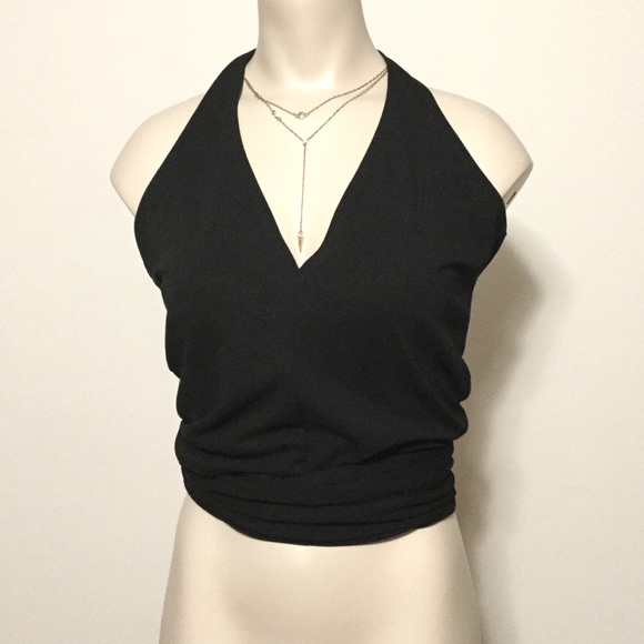 KENNETH COLE Wrap Around Halter Top sz S - Picture 1 of 6